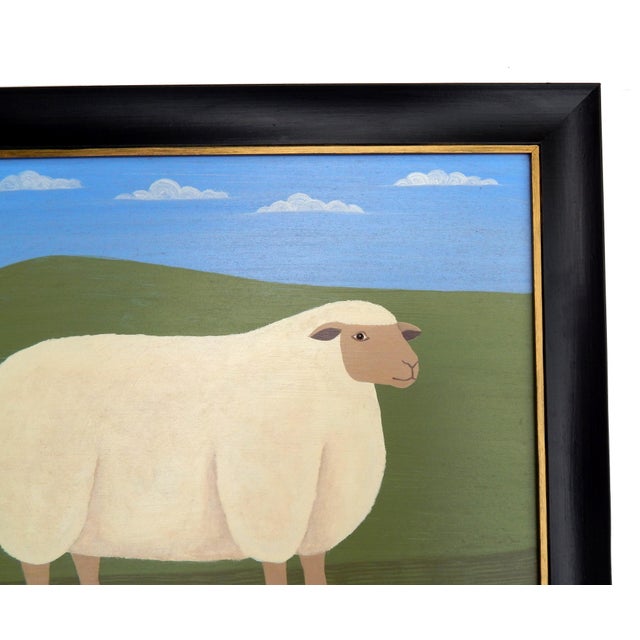 Early 21st Century Matt Rix, Hilda, 2000s, Oil Painting on Board, Framed For Sale - Image 5 of 8