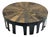 Brutalist Belgian Coffee Table by Jules Dewaele for Pia Manu, Belgium, 1960s For Sale