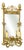 Antique Mirror Wall Lamp Girandole, 1910 For Sale