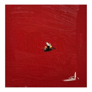 Bumble Bee Oil Painting by Vivek Mandalia For Sale