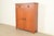 Mission Stickley Style Mission Oak Arts & Crafts Bookcase or Bar Cabinet For Sale - Image 3 of 16