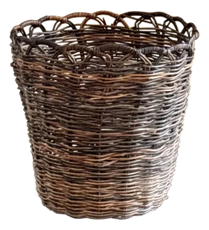 Vintage Twig Planter Basket