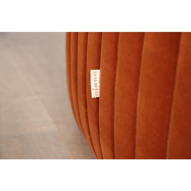 Sandra Lounge Chairs in Velvet by Annie Hieronimus for Cinna, France, 1970s, Set of 2 For Sale - Image 8 of 11