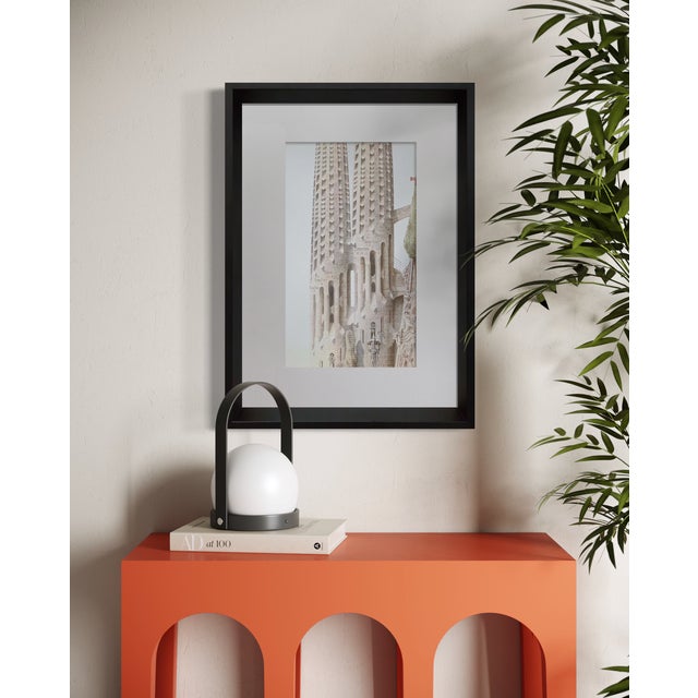 Antoni Gaudí Limited Edition Lithograph. Lithograph in Color. Size: 29.8x41.9cm. Titled: La Sagrada Familia, fragment...