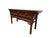 Chinese Antique 19th Century Solid Elm Altar Console Table For Sale - Image 3 of 7