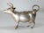 Rustic European 19th Century 800 Silver German Cow Form Creamer For Sale - Image 3 of 13