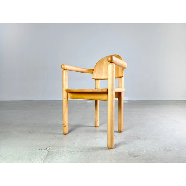 Mid-Century Armchair in Beech by Rainer Daumiller, 1960s For Sale - Image 9 of 10