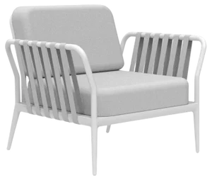 Ribbons White Armchair by Mowee