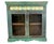 Blue Antique Pie Cabinet With Arts & Crafts Tile and Original Hardware For Sale - Image 8 of 11