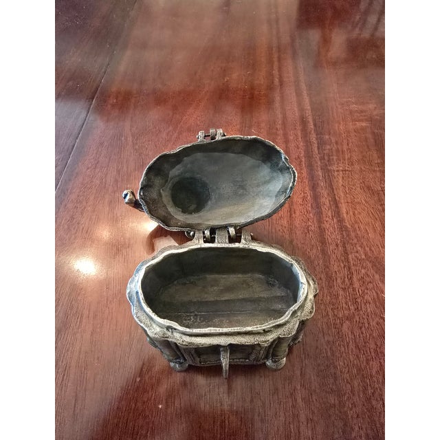 Vintage Elephant Jewel Box For Sale - Image 12 of 12