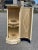 Cream Mid 20th Century Wood Pedestal With Secret Cabinet For Sale - Image 8 of 9