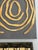 Original 3d Abstract Art by Alena Kalen "Golden Labyrinth" Gold Leaf, Coa For Sale - Image 9 of 9