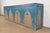 Modern Distressed Blue Painted Monumental Sideboard by Van Thiel For Sale - Image 13 of 13