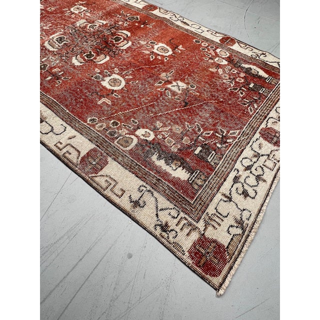 Beige Vintage Boho Rug, 1970s For Sale - Image 8 of 16