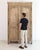 19th Century French Provincial Bleached Oak Wardrobe For Sale - Image 5 of 18