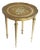 Mid-Century Modern Round Italian Florentine Side Table, 1950s For Sale