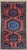 Hand-knotted village runner from the Wiss (Viss) area near Arak in western Iran, featuring a series of three large...