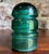 This is an antique Brookfield Glass Company CD 145 “beehive” telegraph and telephone-line insulator, dating approximately...