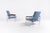 Set of Danish Lounge Chairs by Kay Boeck Hansen for Fritz Hansen, 1970s For Sale - Image 3 of 13