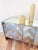 Silver Vintage 1970s Ello Mirror & Brushed Metal Metal Mid Century Modern 5 Door Credenza Cabinet For Sale - Image 8 of 15