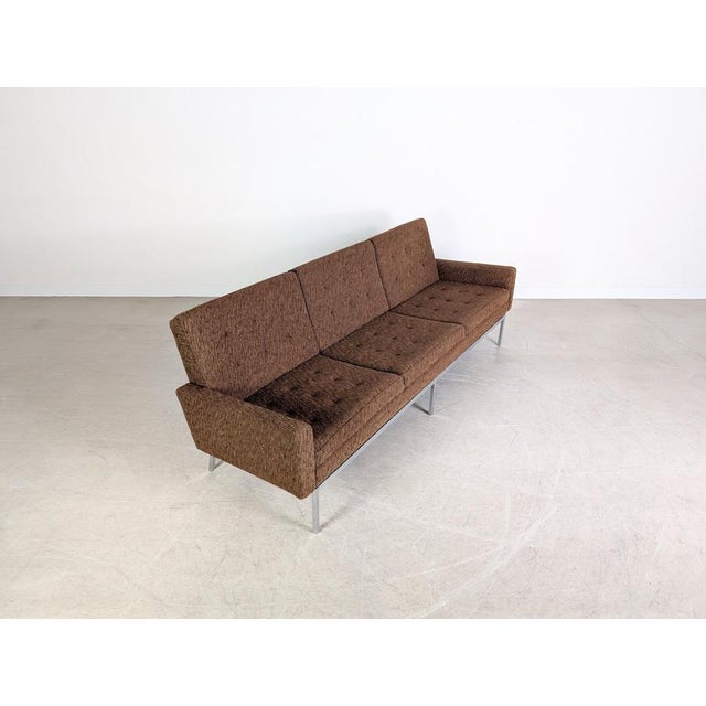Metal Model 65A Sofa by Florence Knoll for Knoll Intenational For Sale - Image 7 of 12