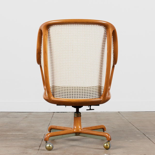 Ward Cane Desk Chair for Brickel Associates Chairish