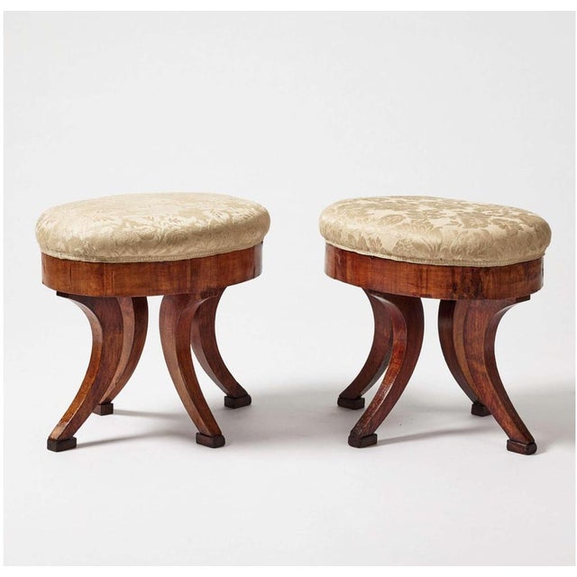 Set of Early 19th Century Swedish Stools by Karl Johan For Sale - Image 4 of 18