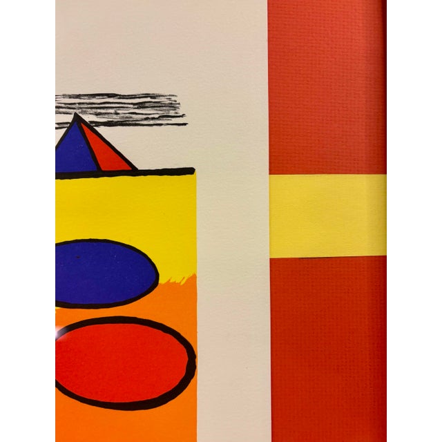 Alexander Calder Lithograph, Hommage À San Lazzaro, 1975 For Sale - Image 9 of 9