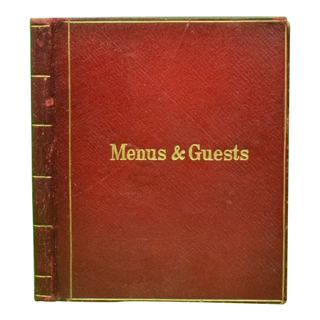 Menus & Guests For Sale