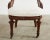 Off-white Pair of English Regency Period Mahogany Cock Fighting Chairs For Sale - Image 8 of 13