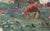 1970s Vintage Ukrainian Impressionist Oil Painting, Rural Landscape, 1970s 14-23 For Sale - Image 5 of 6