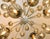 Fabio Ltd 21st Century Nova Satin Brass Smoky Bubbles Murano Sputnik Chandelier by Fabio LTD For Sale - Image 4 of 4