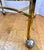 Mid-Century Modern Mid Century Brass and Glass Oval Bar Cart Tea Cart on Castors For Sale - Image 3 of 6