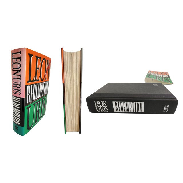 Mid-Century Modern 1995 Vintage 1st Edition Book, "Redemption", by Leon Uris For Sale - Image 3 of 9