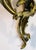 Antique Pair French 19th Century Louis XV Gilt Bronze Two Light Wall Sconces For Sale - Image 14 of 18