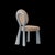 Mary II Dining Chairs with Wood or Lacquered Legs by Ottiu, Set of 8 For Sale - Image 4 of 5