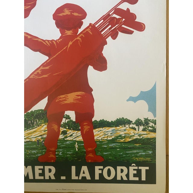 Tthe Sea and the Forest Poster from Edouard Cournichoux, 2021 For Sale - Image 4 of 7