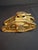Early 20th Century Antique Ac Williams Cast Iron Tank Bank Usa 1918 Wwi Still Penny Bank Gold Paint For Sale - Image 5 of 17