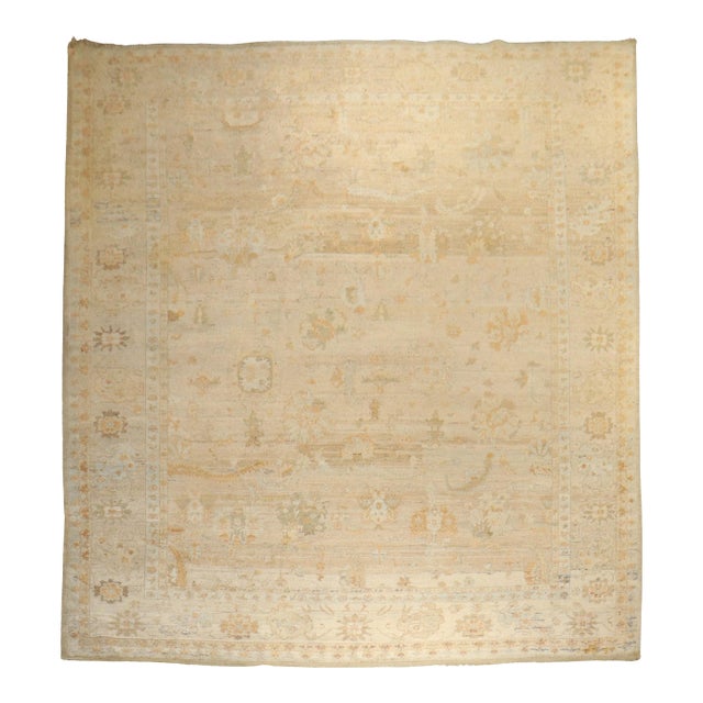 Late 20th Century Angora Oushak Large Rug For Sale