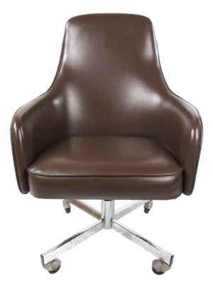1970s Vintage Swivel Desk Chair by Jansko