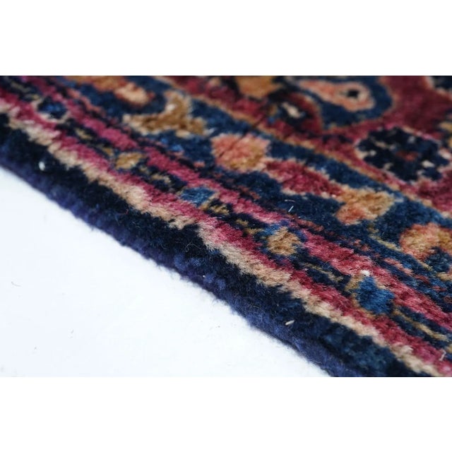 Textile Antique Sarouk Rug 4'1'' x 6'7'' For Sale - Image 7 of 11