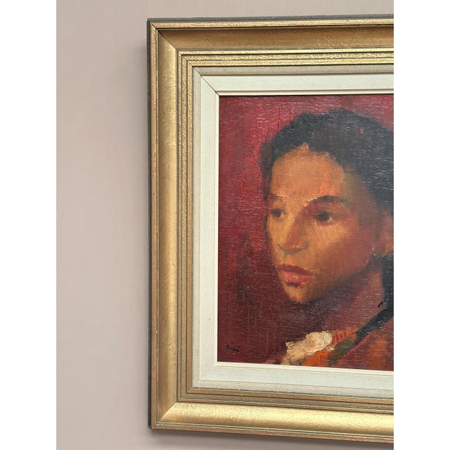 Hilding Rösiö, Spanish Girl, 1960s, Oil on Canvas, Framed For Sale - Image 12 of 18