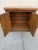 Vintage French Provincial Carved Oak Two-Door Accent Cabinet With Floral Motifs and Iron Hardware For Sale - Image 9 of 9