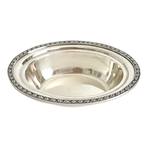 Mid-Century Wallace Silver-Plate Bowl Trinket Dish
