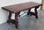 20th Century Spanish Carved Table With Iron Stretchers For Sale - Image 4 of 11