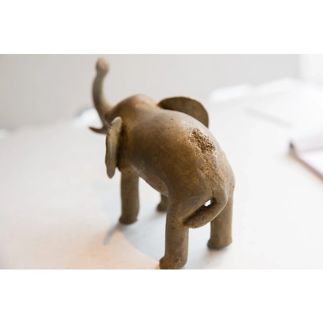 Vintage African Elephant Sculpture For Sale In New York - Image 6 of 8