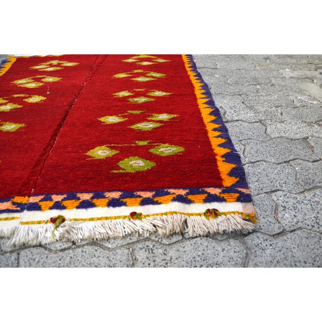 Tribal 1960s Turkish Tribal Bohemian Rug For Sale - Image 3 of 11