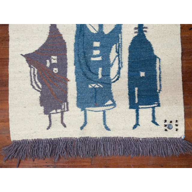 1960s S. African Mohair Tapestry by Johana For Sale - Image 4 of 12
