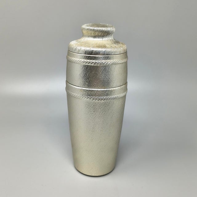 Gold Mid-Century Modern Italian Cocktail Shaker by Giovanni Alessi, 1960s For Sale - Image 8 of 8