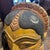 Mid 20th Century Pair of Indian Folk Art Heads, Male & Female Door Gaurds For Sale - Image 12 of 12
